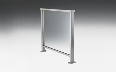 Framed Glass Balustrade - Avon Style