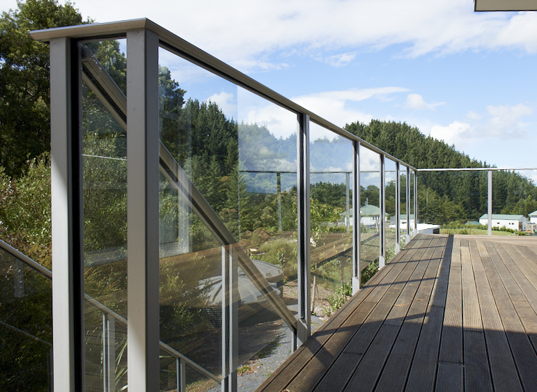 framed glass balustrade