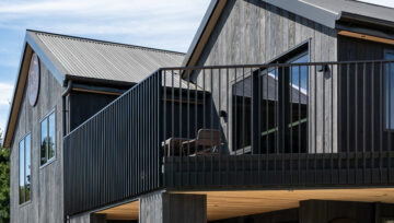 Luna Lodge Wānaka: Postless Finline Balustrades