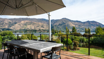 Spectra Framed Glass Balustrade in Wānaka